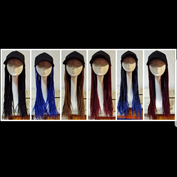 Box Braid Cap wig - Picture 4 of 11